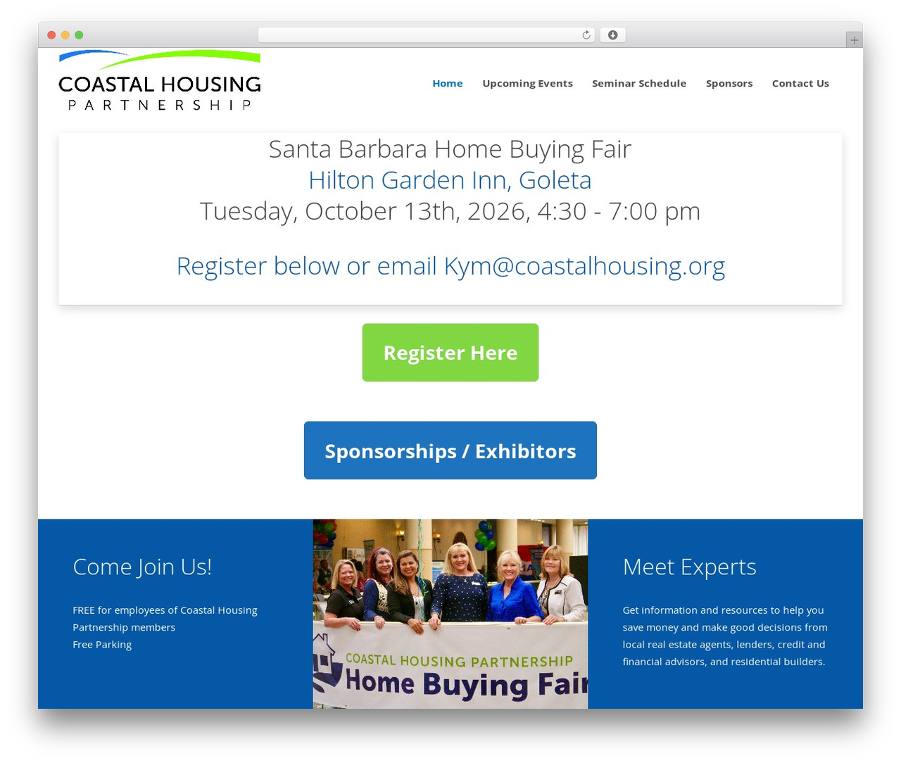 WordPress theme Create - homebuyingfairs.org