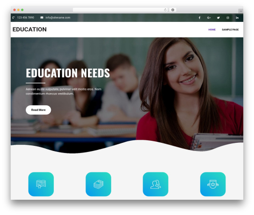 WordPress theme Tutor Pro - southsilly.com
