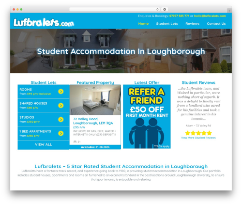WordPress website theme WpResidence - lufbralets.com