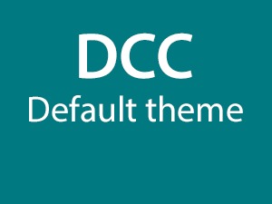DCC default theme WordPress theme
