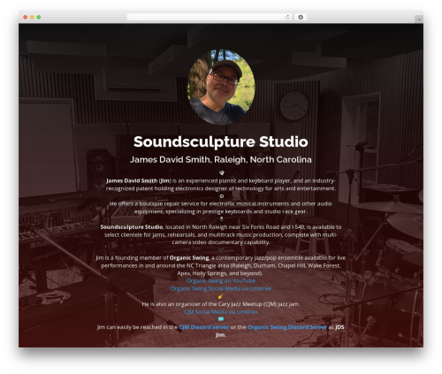 Divi WordPress theme - jamesdavidsmith.com