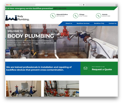 DP Gates WordPress theme - bodyplumbingbackflow.com