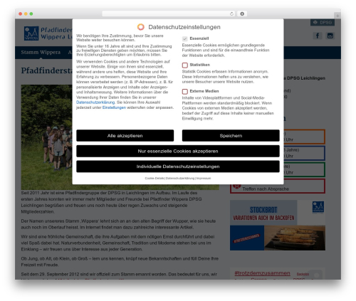 DPSG | Wordpress | 2.4 WordPress theme - wippera.org