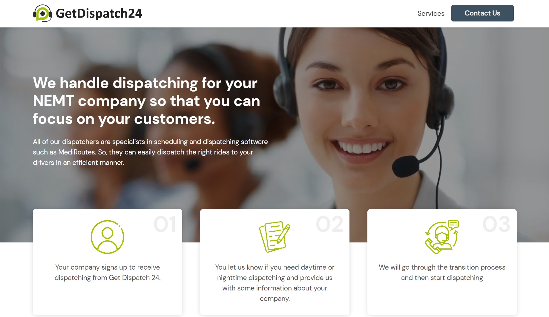 GetDispatch24 Theme WP theme by dot818.com team