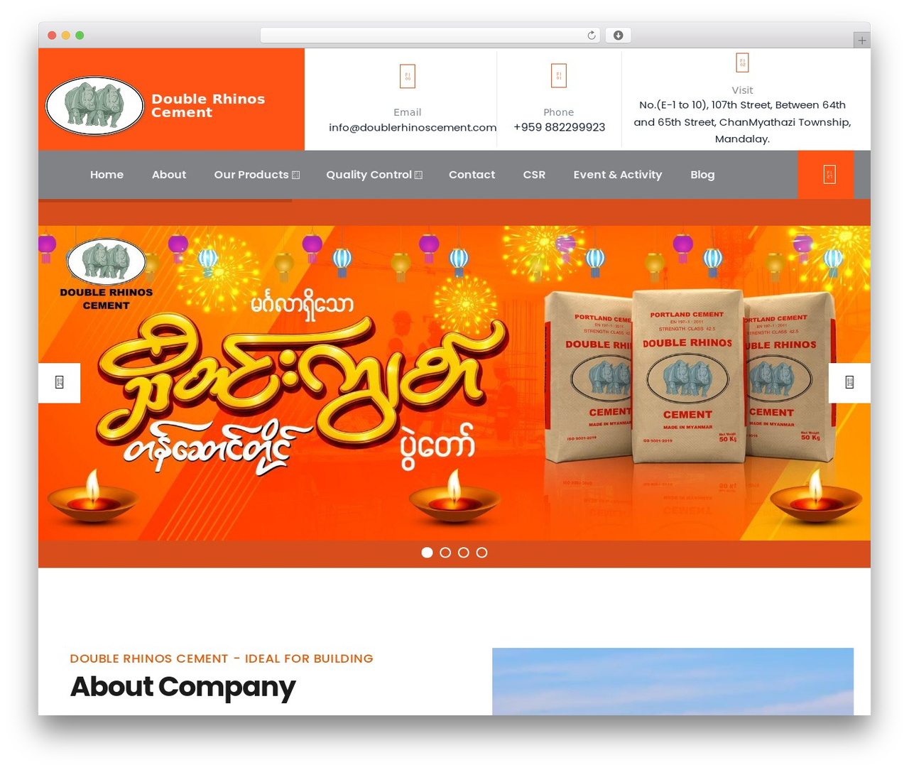 Indutri WordPress website theme - doublerhinoscement.com Indutri WordPress website theme - doublerhinoscement.com