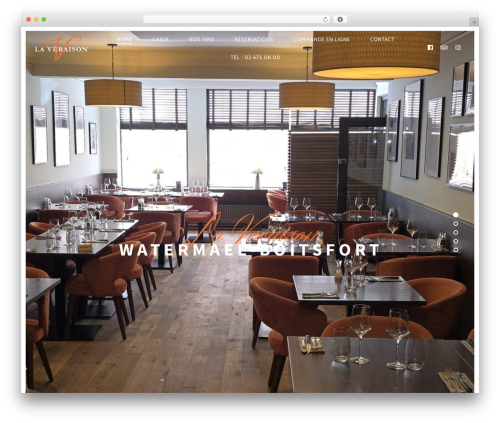 Rosa WordPress theme - laveraison.be