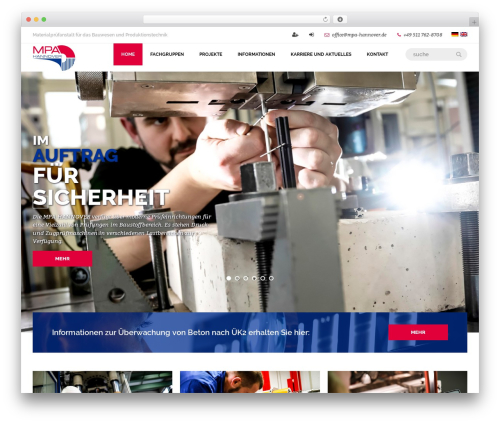 Theme WordPress Aedificator PRO - mpa-hannover.de Theme WordPress Aedificator PRO - mpa-hannover.de
