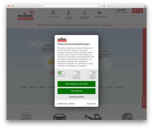Pp cookie banner WordPress plugin - fastbox.at