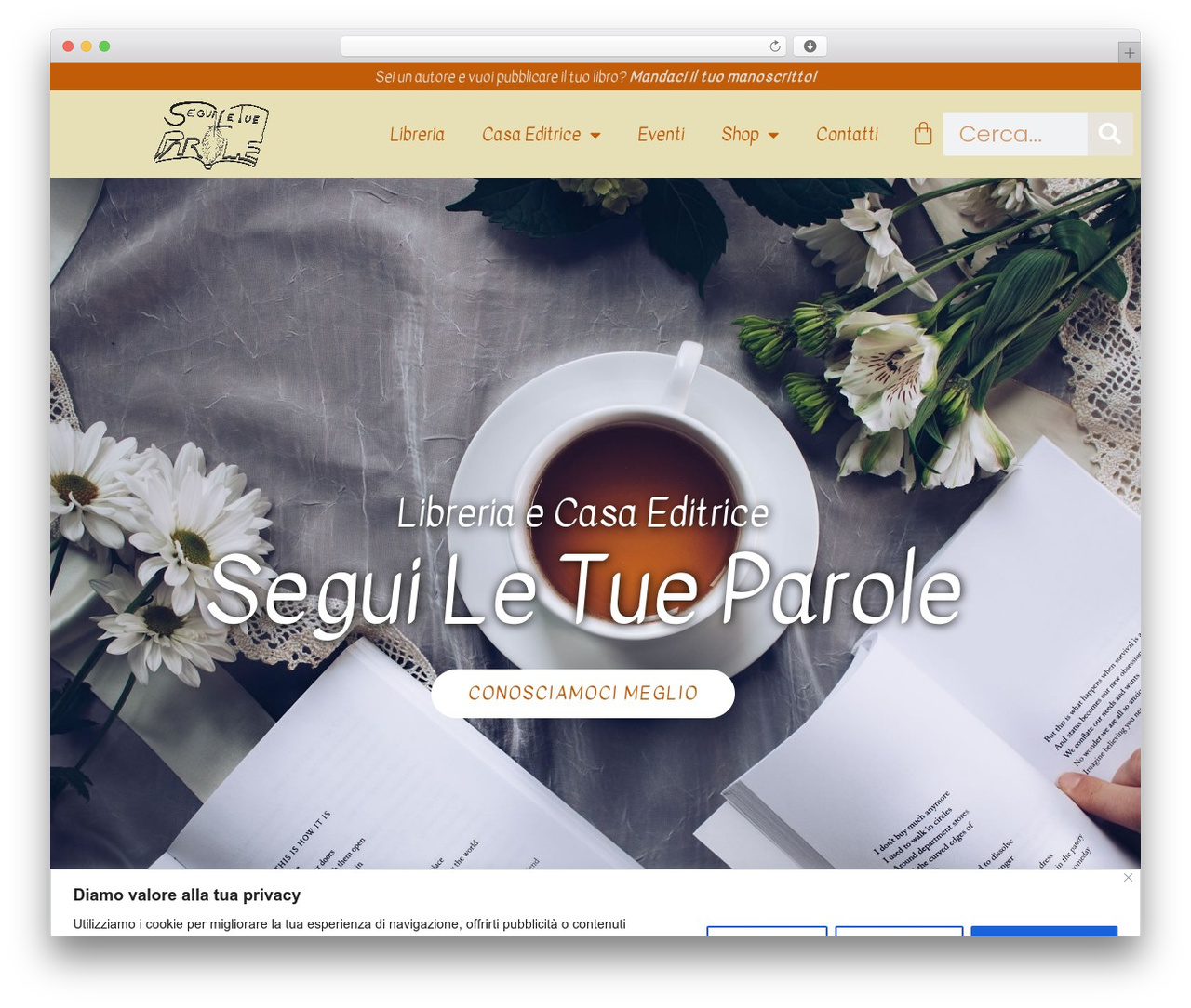 Theme WordPress Segui Le Tue Parole 2023 - seguiletueparole.it