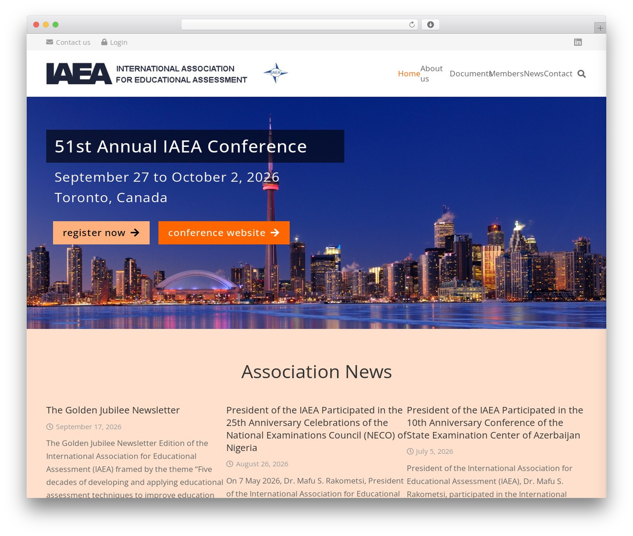 Theme WordPress Impreza - iaea.info