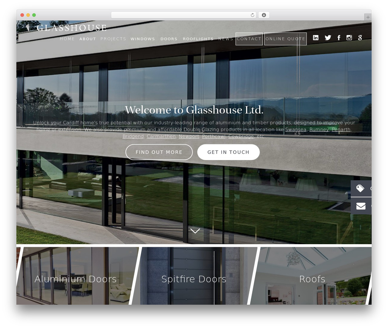 Theme WordPress Light Theme - glasshouseltd.com