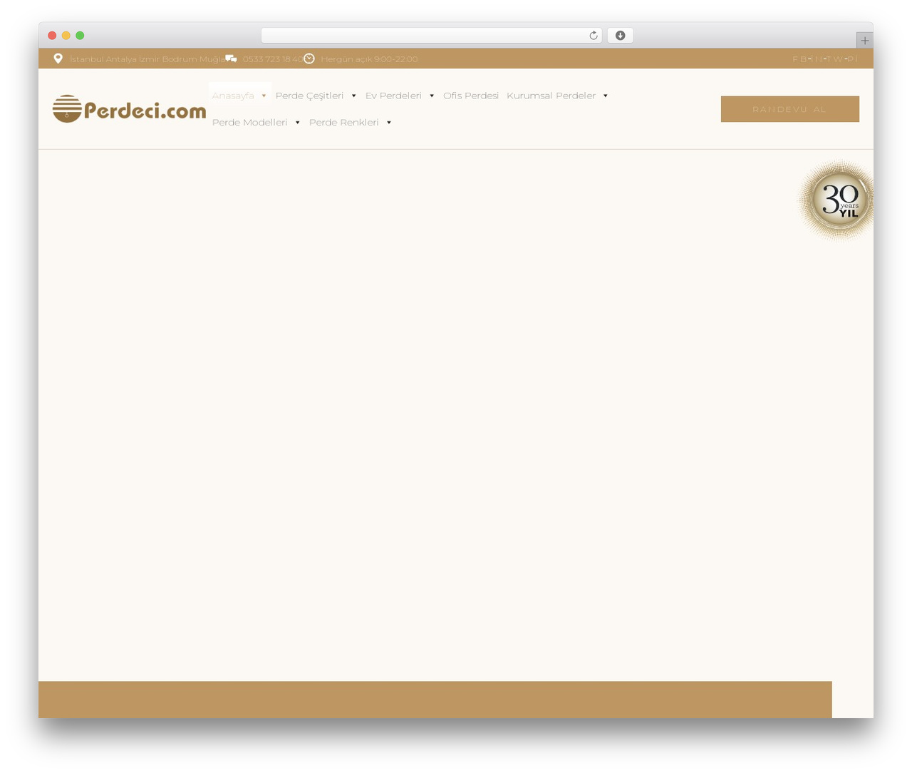 Theme WordPress Vindors - perdeci.com