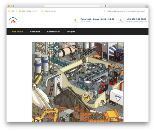 WordPress theme Brighton - tekkoruma.com