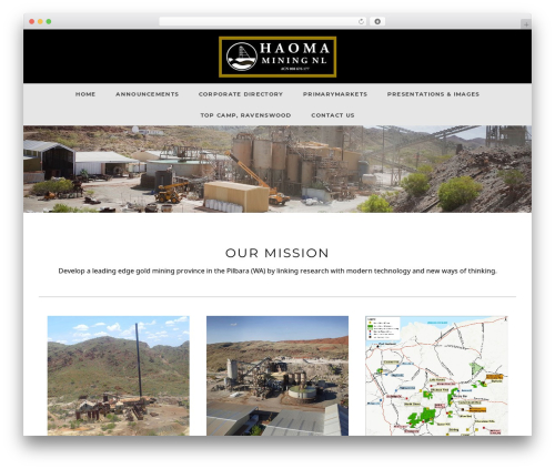 WordPress theme Hyperbule - haoma.com.au