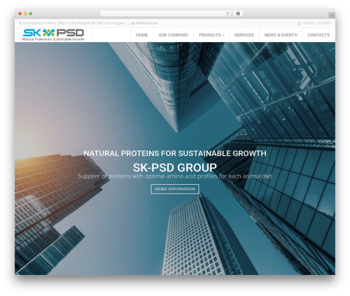 WordPress theme Berg - sk-pro.eu
