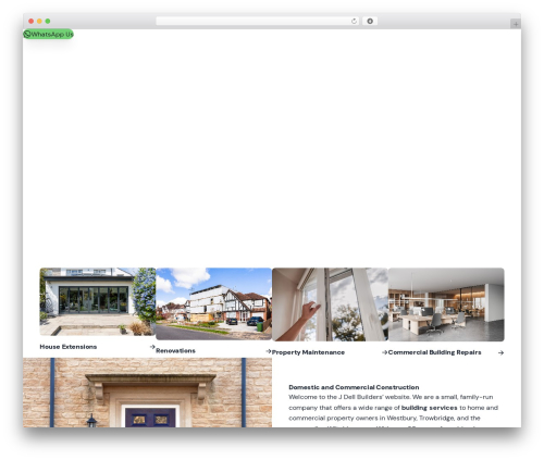 WordPress theme Celeste - jdellbuilders.co.uk