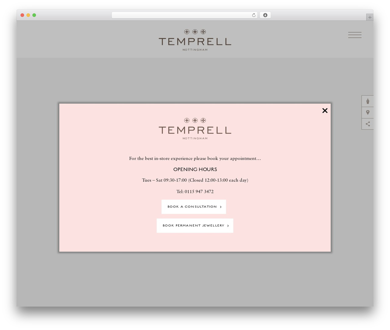 WordPress theme Temprell - temprell.com