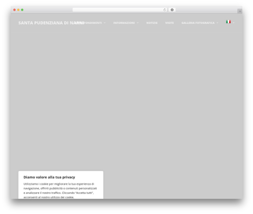 Adomus theme WordPress - santapudenziana.org
