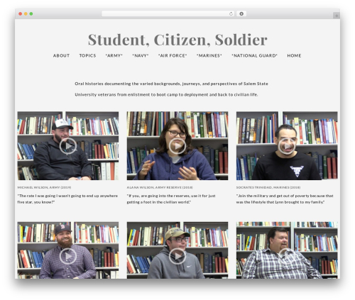Best WordPress theme TV Elements - salemveterans.com