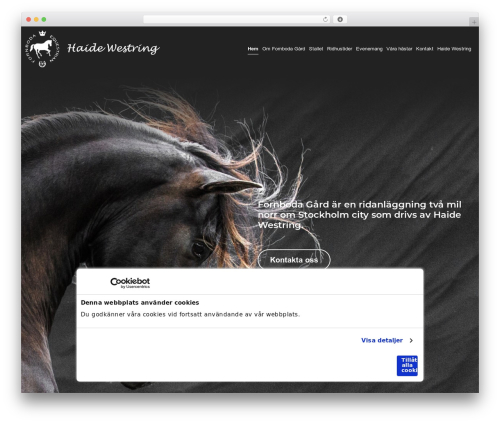 CMS cmsvrx system WordPress theme - fornboda.se