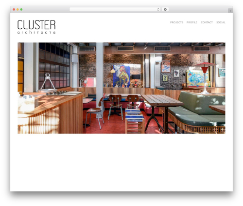Coco WordPress website theme - cluster-architects.com