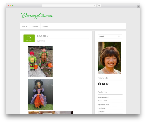 Contango theme WordPress - dancingchimes.com