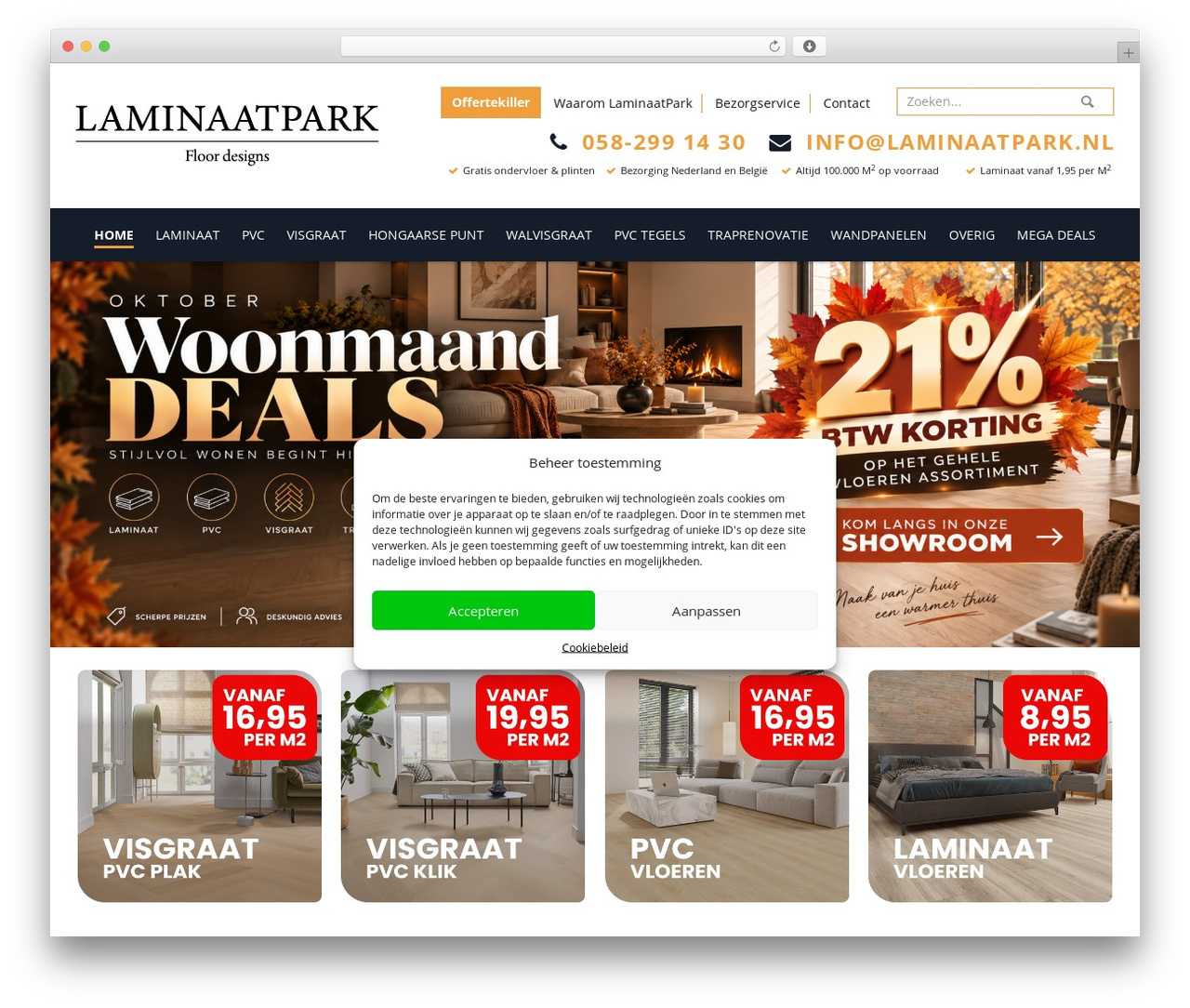 Executive Pro Theme theme WordPress - laminaatpark.nl