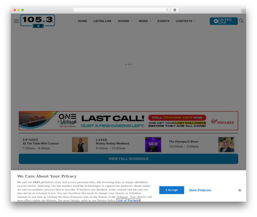 Ione modules WordPress plugin - 1053rnb.com
