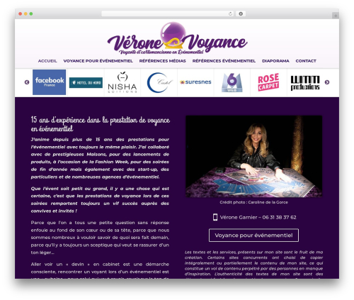 MapWeb WordPress theme - voyance-evenementiel.com