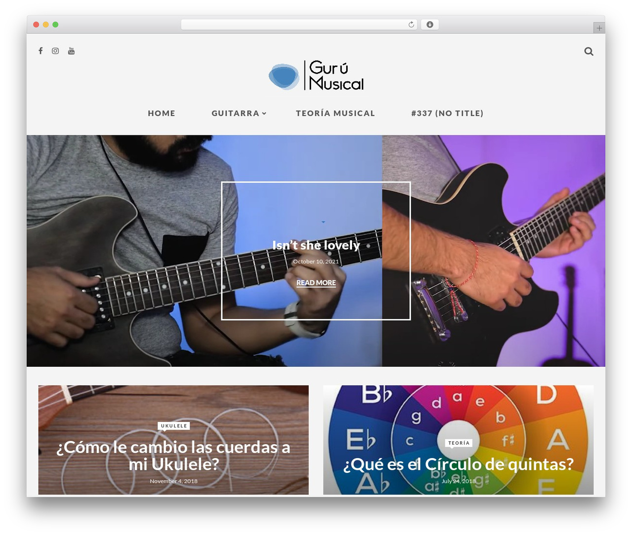 Samui theme WordPress - gurumusical.com Samui theme WordPress - gurumusical.com