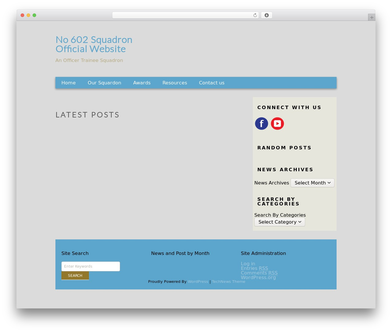TechNews theme WordPress - 602sqn.org