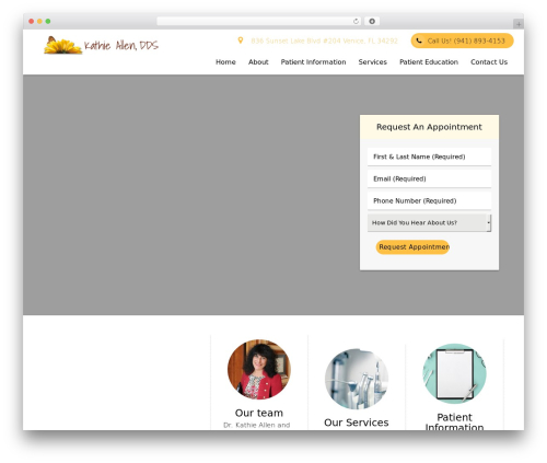 Theme WordPress DoctorGenius Framework - drkathie.net