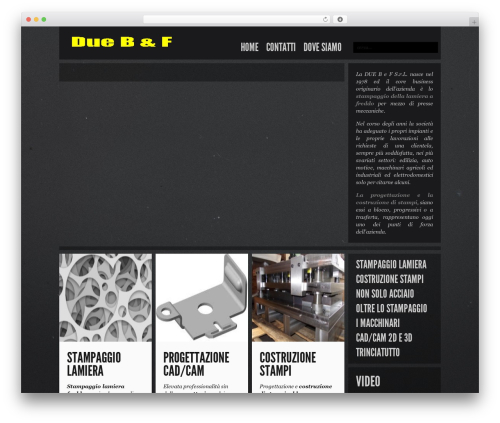 Theme WordPress Big Easy - duebf.it