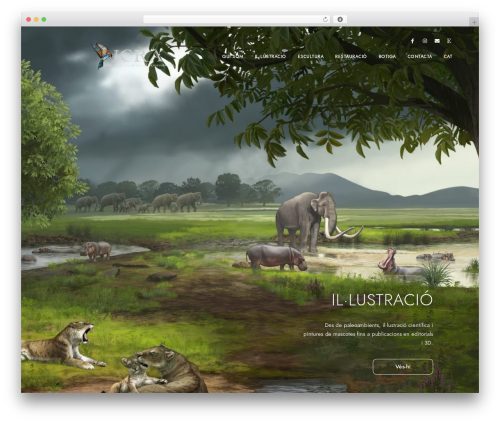 Theme WordPress Blacksilver - icra-art.cat