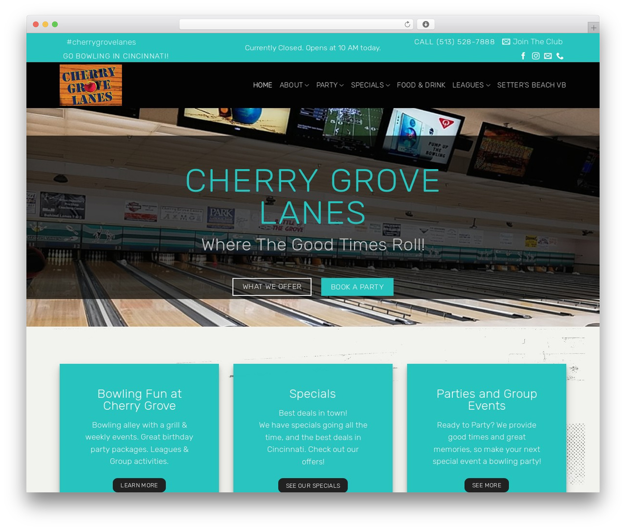 Theme WordPress bowlrz-com-red-theme - cglanes.com
