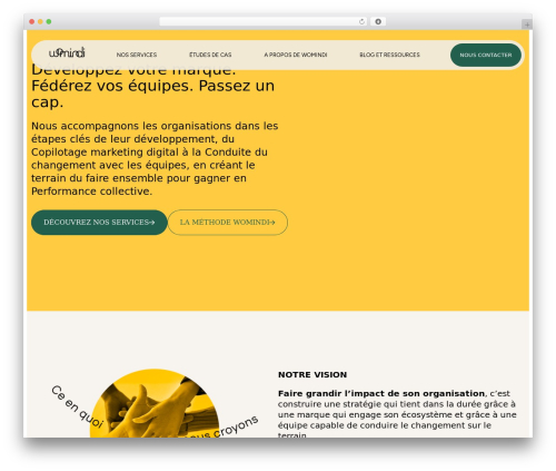 Theme WordPress Hello Elementor - womindi.com