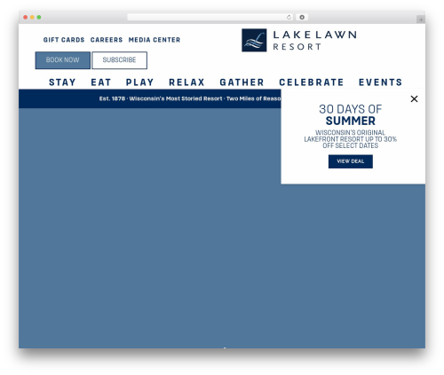 Mec utility WordPress plugin - lakelawnresort.com