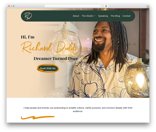 WordPress theme Divi - doddsism.com