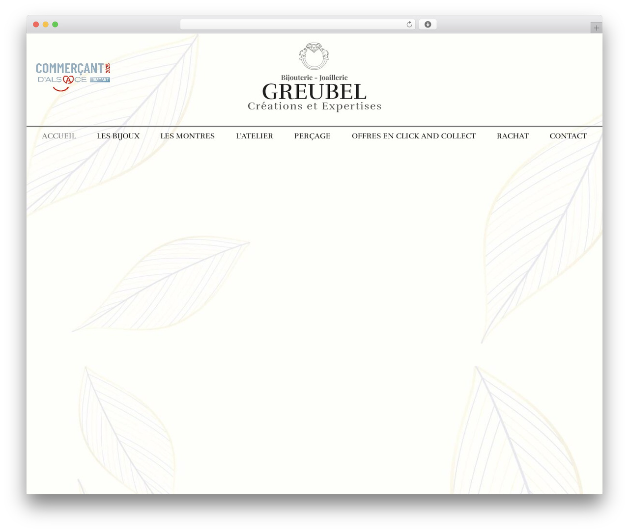 WordPress theme Bijouterie Greubel - bijouterie-greubel.fr