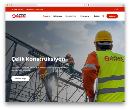 WordPress theme Taskoit - aforsteel.com