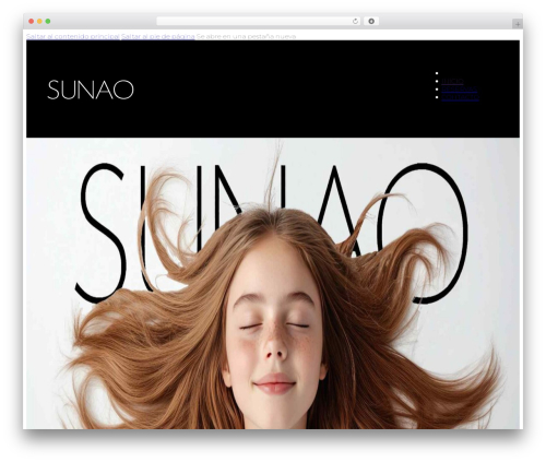 Windpress WordPress plugin - sunao.es