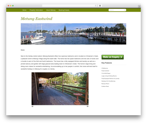 WP theme Rumput Hijau - metungholiday.com.au