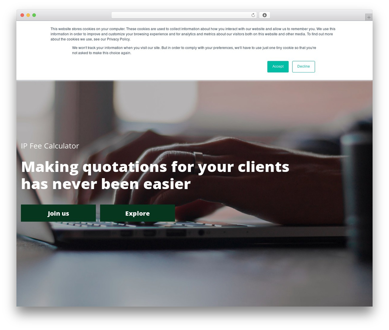Checkmate Theme WordPress theme - ipfeecalculator.com