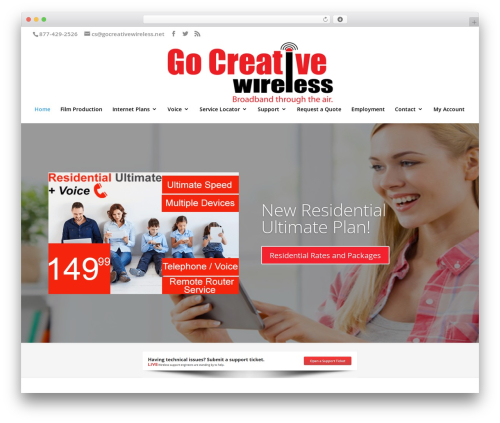 Aspen footer editor WordPress plugin - gocreativewireless.net