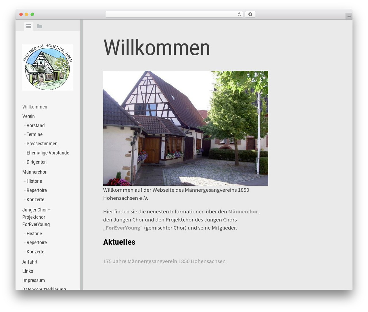 Editor WordPress theme - mgv-hohensachsen.de Editor WordPress theme - mgv-hohensachsen.de