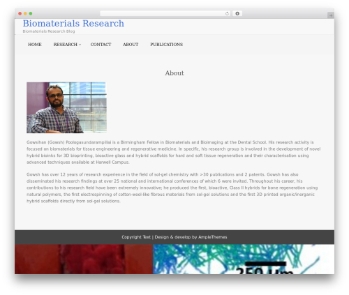 Medical Hub WordPress theme design - biomaterialsresearch.org Medical Hub WordPress theme design - biomaterialsresearch.org