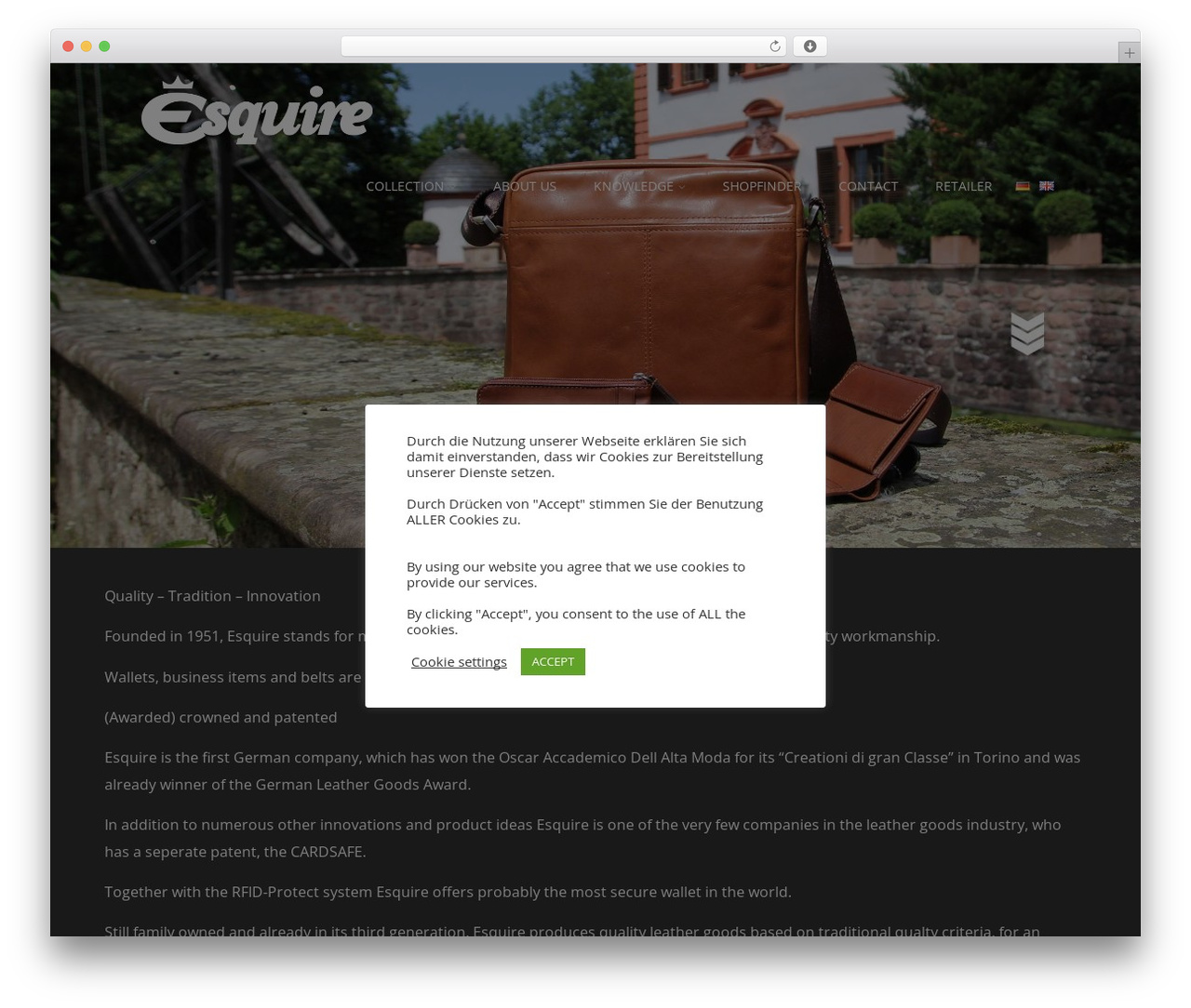 Optimizer PRO WordPress theme - esquire-lederwaren.de Optimizer PRO WordPress theme - esquire-lederwaren.de