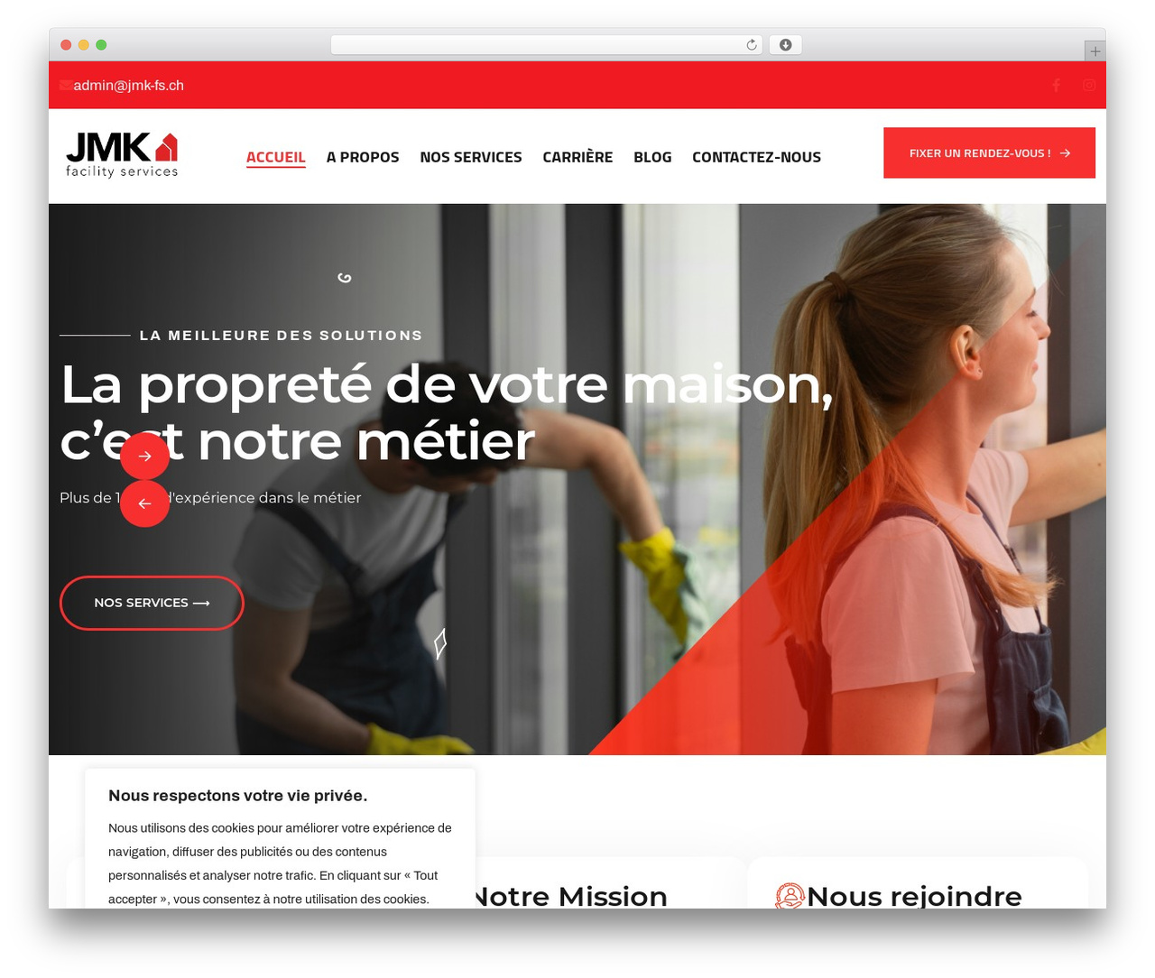 PixFix theme WordPress - jmk-fs.ch