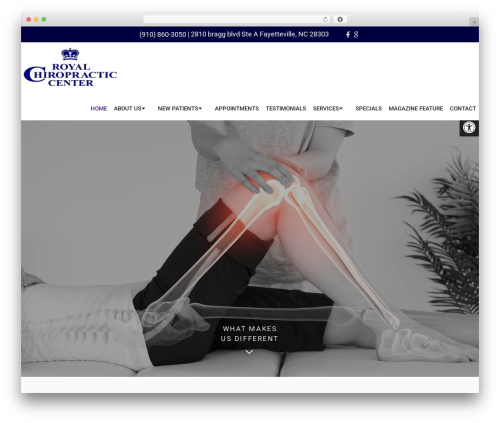 Schema by MyThemeShop WordPress store theme - royalchiropracticcenter.com
