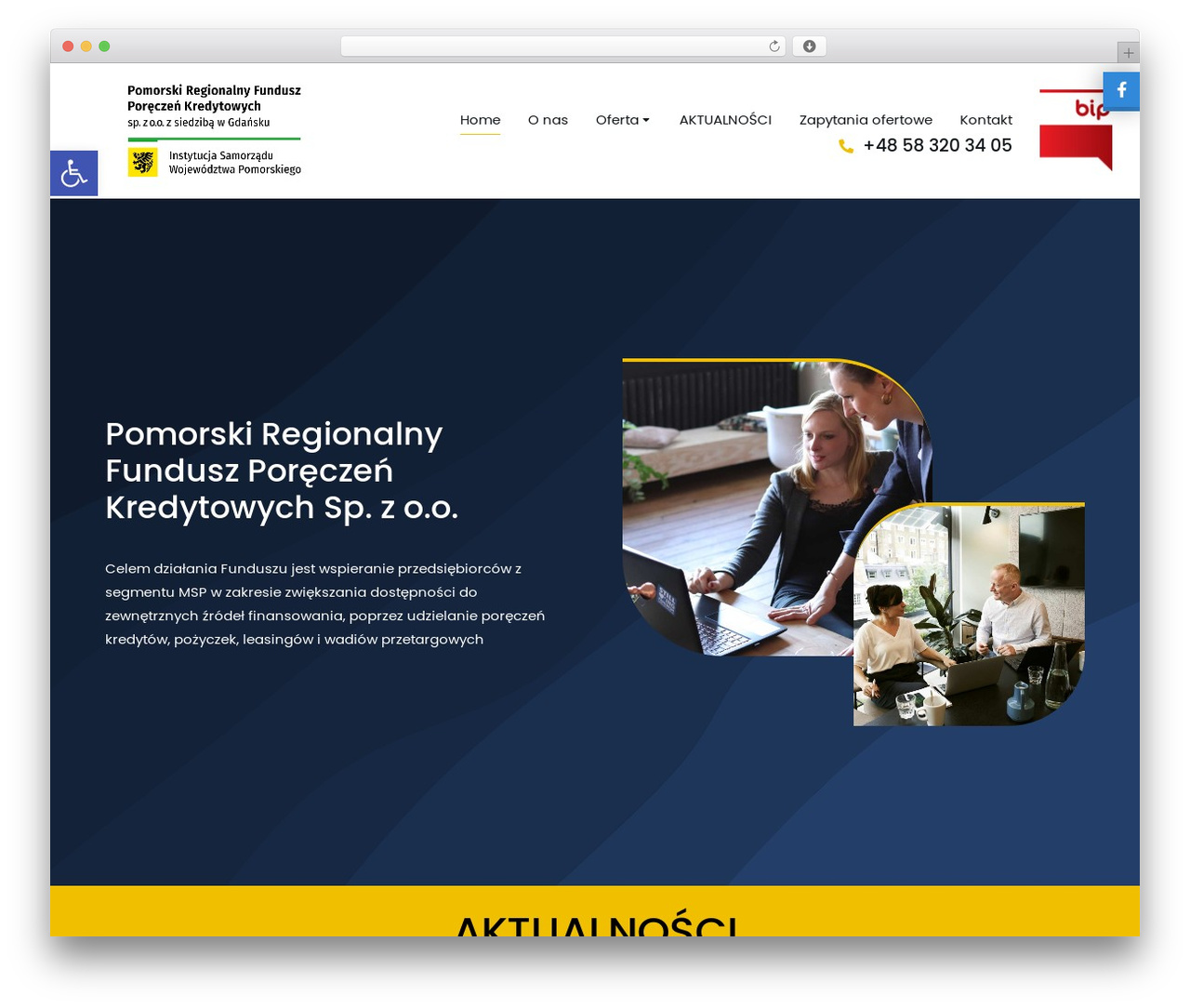 The7 WordPress theme - prfpk.pl